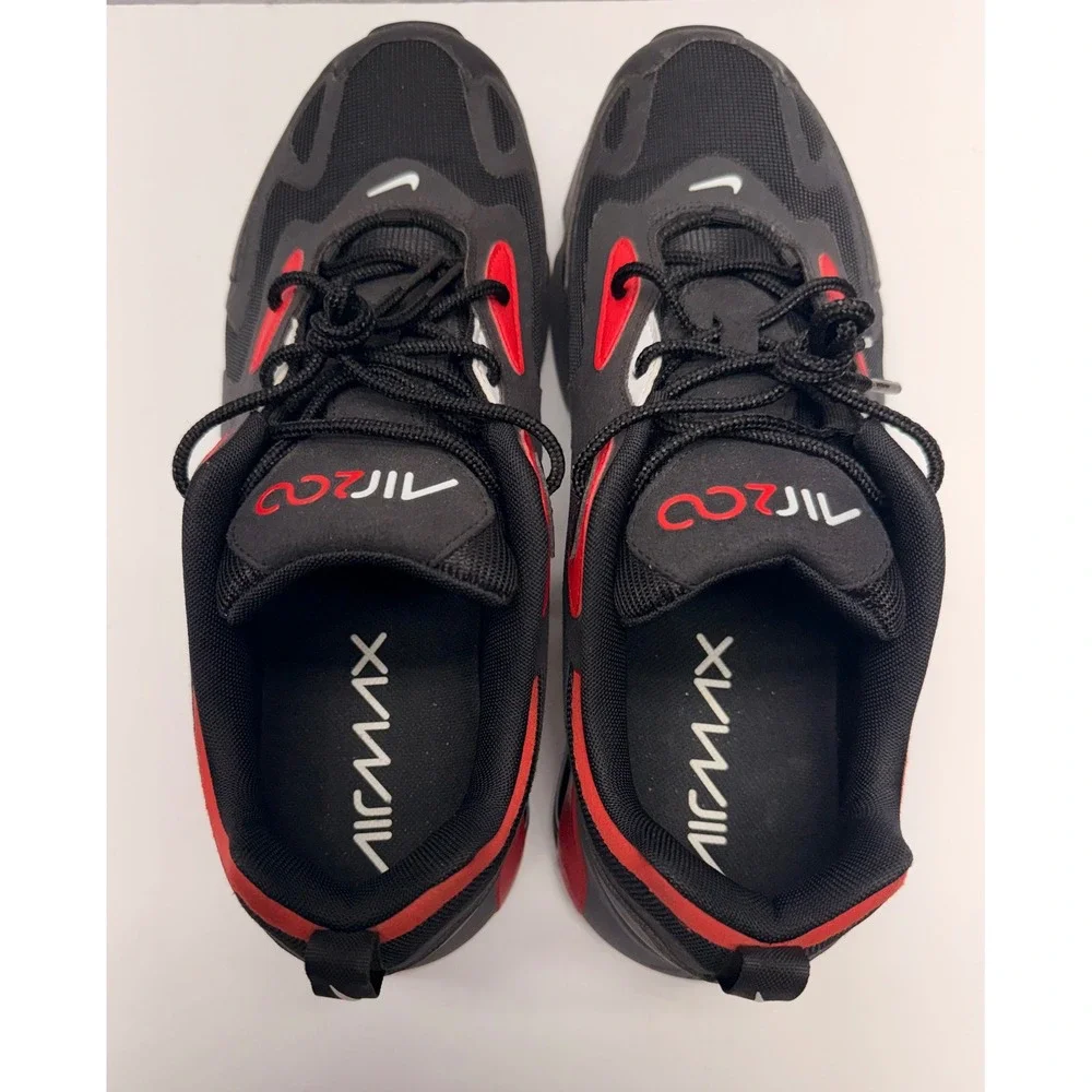 Nike Air Max 200 Black University Red Men's Size 14 Sneakers CI3865-002